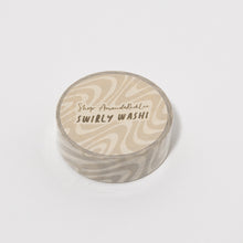 Load image into Gallery viewer, Latte Swirl Washi Tape